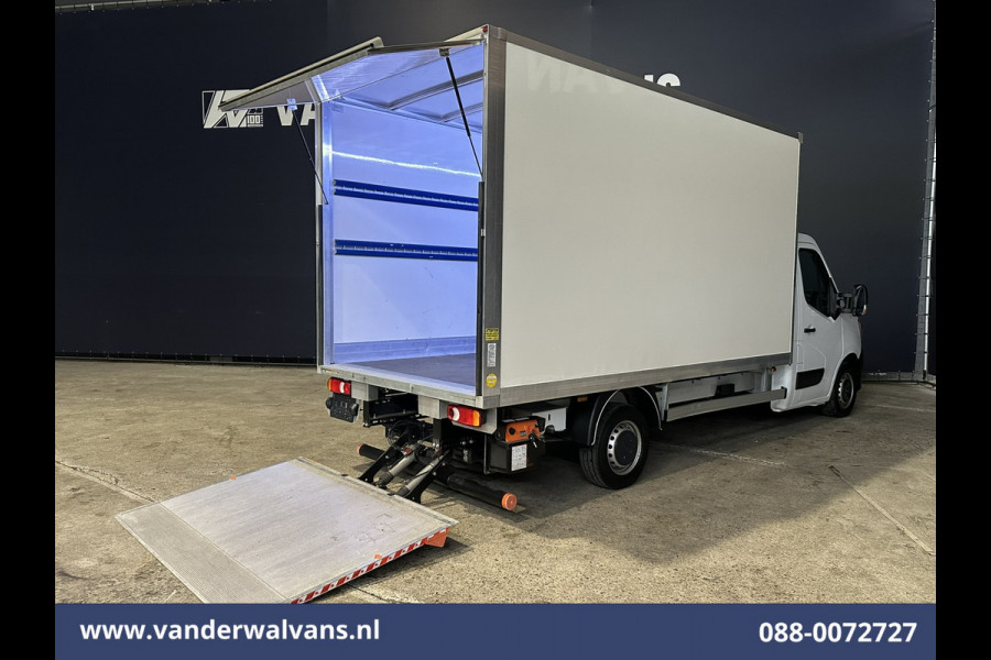 Renault Master 2.3 dCi 146pk Bakwagen 222cm Hoog Laadklep Euro6 Airco | Camera | Navigatie | LED Cruisecontrol, Bijrijdersbank