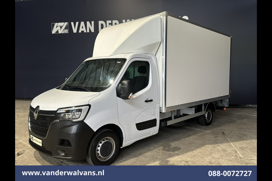 Renault Master 2.3 dCi 146pk Bakwagen 222cm Hoog Laadklep Euro6 Airco | Camera | Navigatie | LED Cruisecontrol, Bijrijdersbank