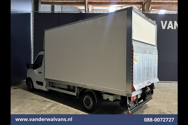 Renault Master 2.3 dCi 146pk Bakwagen 222cm Hoog Laadklep Euro6 Airco | Camera | Navigatie | LED Cruisecontrol, Bijrijdersbank