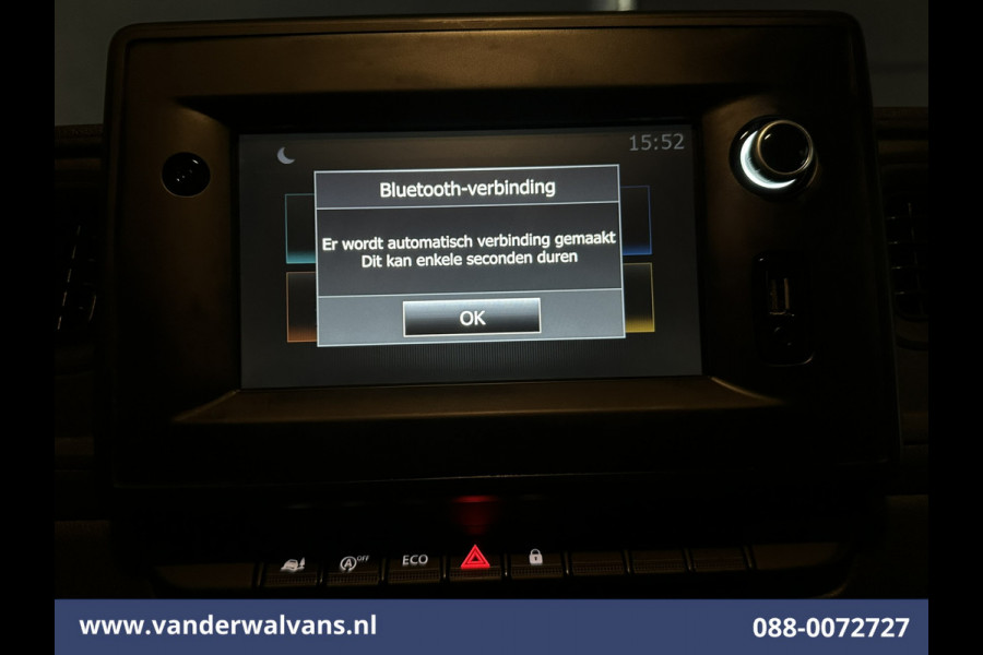 Renault Master 2.3 dCi 146pk Bakwagen 222cm Hoog Laadklep Euro6 Airco | Camera | Navigatie | LED Cruisecontrol, Bijrijdersbank
