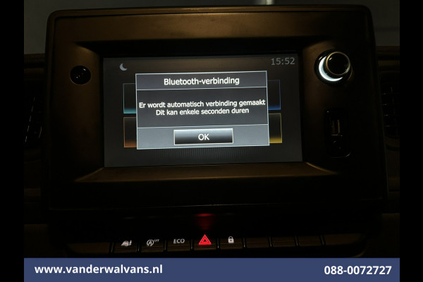 Renault Master 2.3 dCi 146pk Bakwagen 222cm Hoog Laadklep Euro6 Airco | Camera | Navigatie | LED Cruisecontrol, Bijrijdersbank