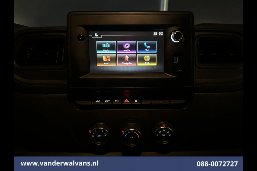 Renault Master 2.3 dCi 146pk Bakwagen 222cm Hoog Laadklep Euro6 Airco | Camera | Navigatie | LED Cruisecontrol, Bijrijdersbank