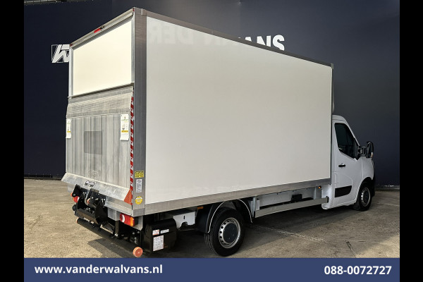 Renault Master 2.3 dCi 146pk Bakwagen 222cm Hoog Laadklep Euro6 Airco | Camera | Navigatie | LED Cruisecontrol, Bijrijdersbank