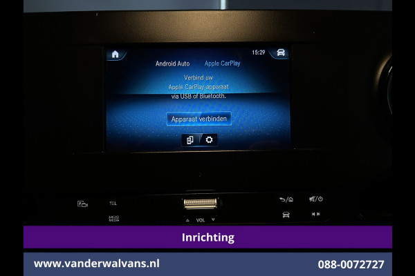 Mercedes-Benz Sprinter 316CDI 163pk 3500kg Trekhaak L2H2 Inrichting Euro6 Airco | Camera | Apple Carplay Android Auto, Cruisecontrol, Parkeersensoren