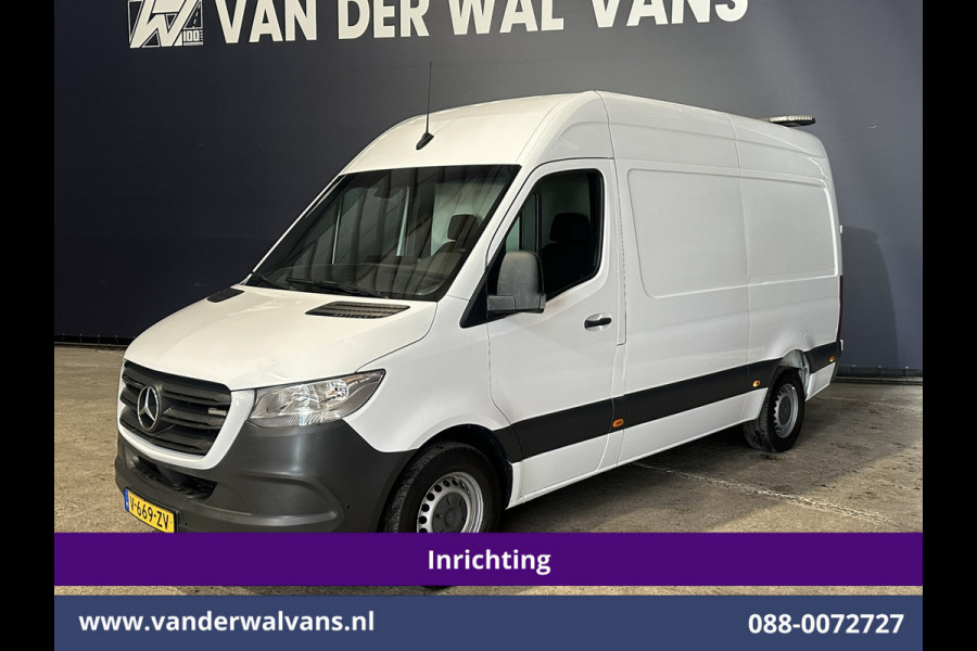 Mercedes-Benz Sprinter 316CDI 163pk 3500kg Trekhaak L2H2 Inrichting Euro6 Airco | Camera | Apple Carplay Android Auto, Cruisecontrol, Parkeersensoren