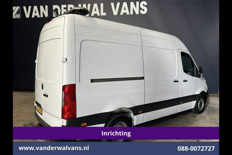 Mercedes-Benz Sprinter 316CDI 163pk 3500kg Trekhaak L2H2 Inrichting Euro6 Airco | Camera | Apple Carplay Android Auto, Cruisecontrol, Parkeersensoren