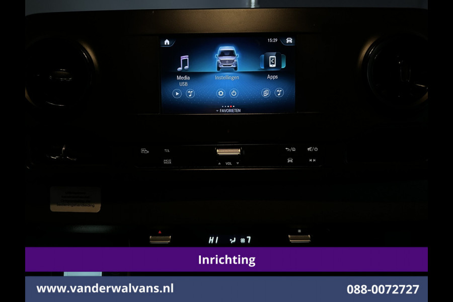 Mercedes-Benz Sprinter 316CDI 163pk 3500kg Trekhaak L2H2 Inrichting Euro6 Airco | Camera | Apple Carplay Android Auto, Cruisecontrol, Parkeersensoren
