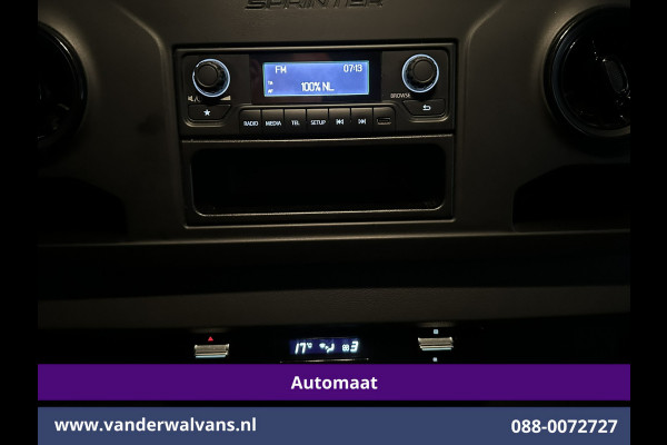 Mercedes-Benz Sprinter 314CDI 143pk Automaat Bakwagen 21m3 KUUB Laadklep Zijdeur Euro6 Airco | Bijrijdersbank Lat om Lat betimmering, Leder