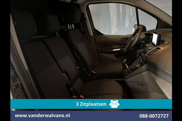 Ford Transit Connect 1.5 EcoBlue 100pk L2H1 Euro6 Airco | 3-Zits | Camera | Navigatie | Verwarmde voorruit Parkeersensoren, Bijrijdersbank