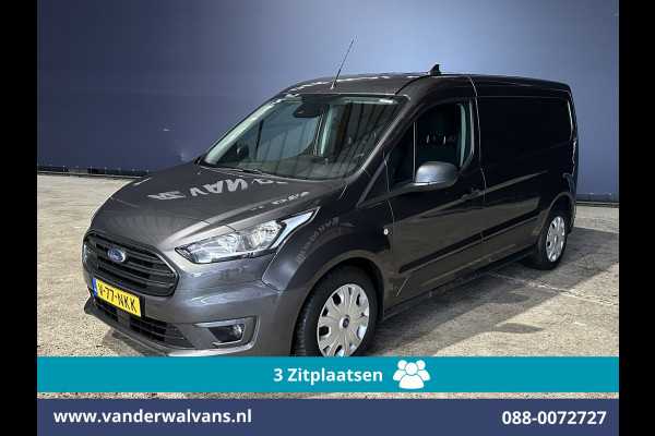 Ford Transit Connect 1.5 EcoBlue 100pk L2H1 Euro6 Airco | 3-Zits | Camera | Navigatie | Verwarmde voorruit Parkeersensoren, Bijrijdersbank