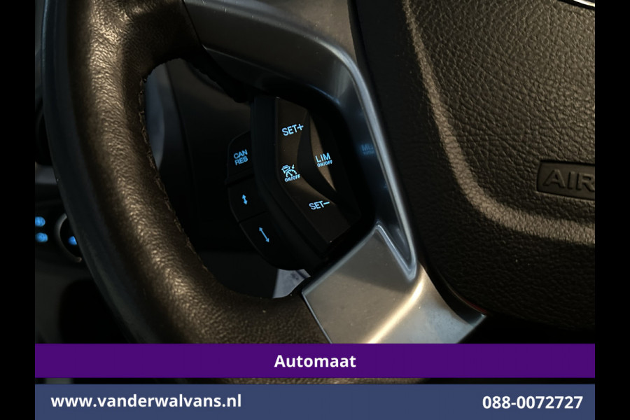 Ford Transit Custom 2.0 TDCI 131pk Automaat L1H1 Euro6 Airco | Camera | Navigatie | Cruisecontrol 2x Zijdeur, LM velgen, Verwarmde voorruit, Parkeersensoren, Bijrijdersbank