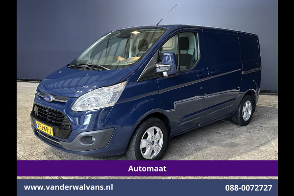 Ford Transit Custom 2.0 TDCI 131pk Automaat L1H1 Euro6 Airco | Camera | Navigatie | Cruisecontrol 2x Zijdeur, LM velgen, Verwarmde voorruit, Parkeersensoren, Bijrijdersbank