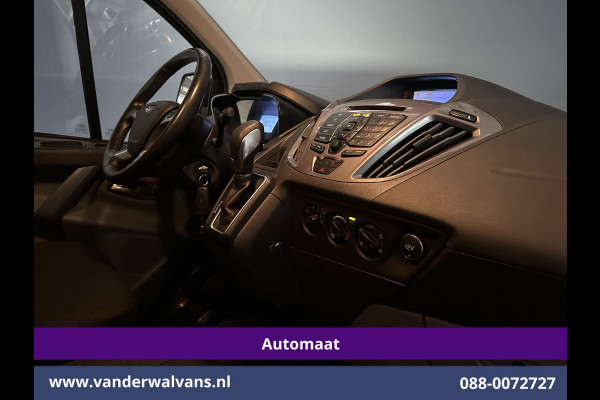 Ford Transit Custom 2.0 TDCI 131pk Automaat L1H1 Euro6 Airco | Camera | Navigatie | Cruisecontrol 2x Zijdeur, LM velgen, Verwarmde voorruit, Parkeersensoren, Bijrijdersbank