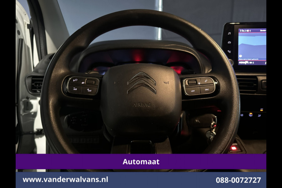 Citroën Berlingo 1.2 PureTech 130pk Automaat Benzine L1H1 Euro6 Airco | Navigatie | Camera | Apple Carplay | Cruisecontrol Android Auto, Parkeersensoren