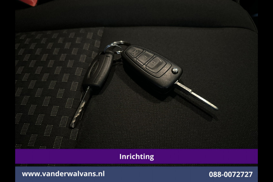Ford Transit Custom 2.0 TDCI L1H1 Inrichting Euro6 Airco | Camera | Omvormer | LED | Cruisecontrol | Android Auto Stoelverwarming, Verwarmde voorruit, Parkeersensoren, Bijrijdersbank, 2500kg Trekhaak