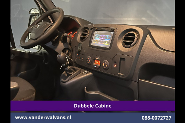 Opel Movano 2.3 Turbo 146pk L2H2 Dubbele cabine Euro6 Airco | Imperiaal | Omvormer | 2500kg Trekhaak | LM velgen Navigatie, Camera, Cruisecontrol, Parkeersensoren, 5-zits