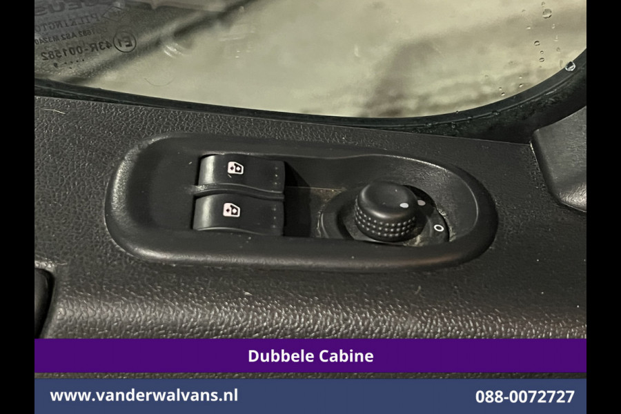 Opel Movano 2.3 Turbo 146pk L2H2 Dubbele cabine Euro6 Airco | Imperiaal | Omvormer | 2500kg Trekhaak | LM velgen Navigatie, Camera, Cruisecontrol, Parkeersensoren, 5-zits