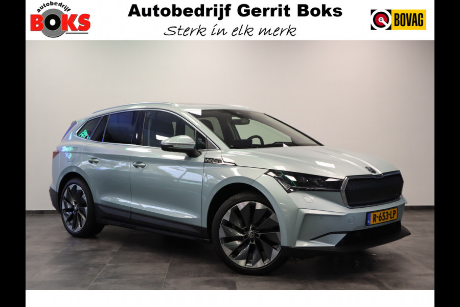 Škoda ENYAQ iV 80 First Edition High Panoramadak HUD VCP Navi Clima Cruise Camera 21"LM 24 Maanden garantie* (Vraag naar de voorwaarden)