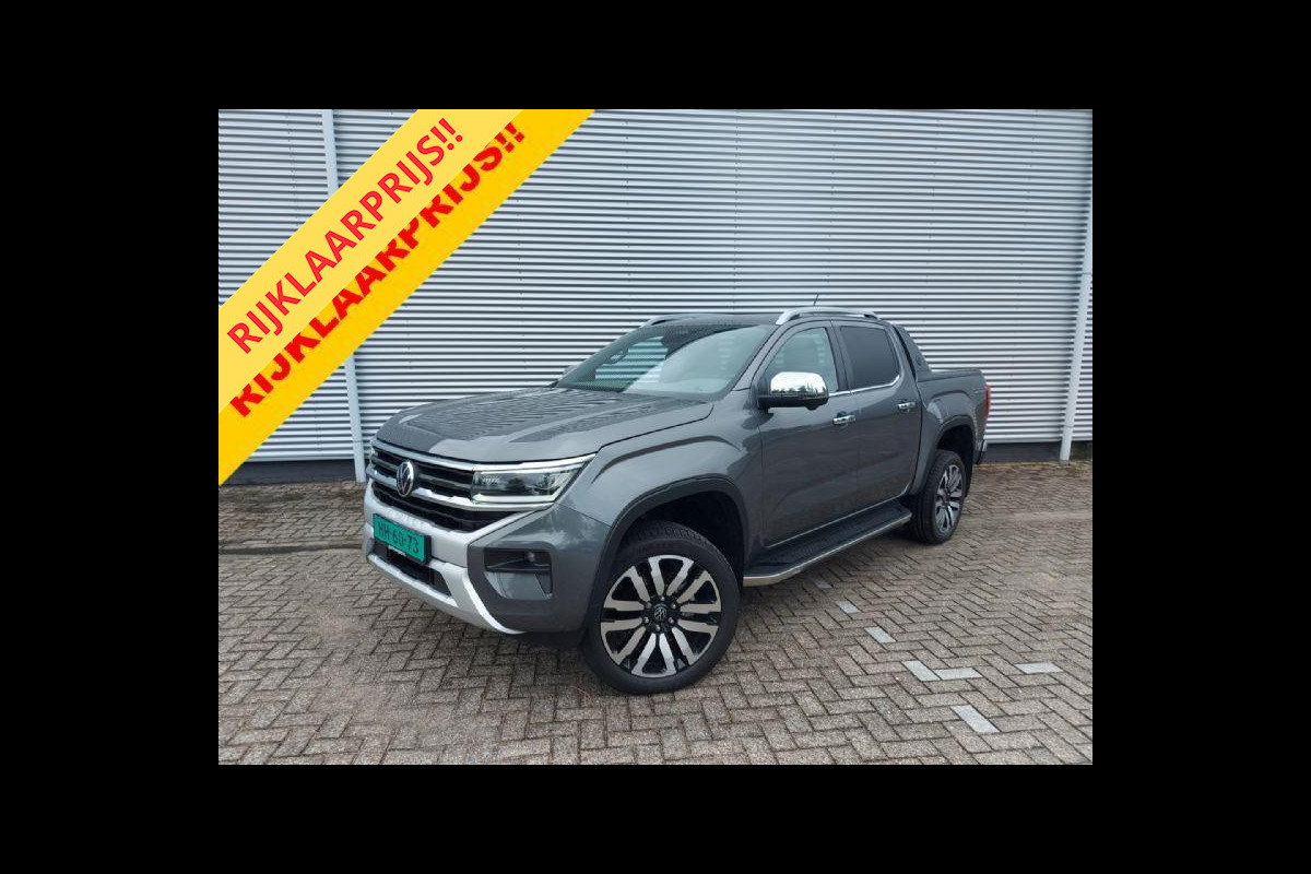 Volkswagen Amarok 3.0 TDI 4Motion ,Prijs excl.BTW,trekhaak,360 Camera,autom mountaintop,IQ light,leder,Full option
