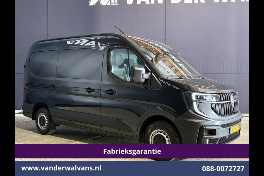 Renault Master 2.0 dCi 150pk L2H2 Fabrieksgarantie Euro6 Airco | 2x Zijdeur | 360 Graden Camera | LED | 2500kg Trekhaak | Apple Carplay Cruisecontrol, Android Auto, Parkeersensoren, Bijrijdersbank