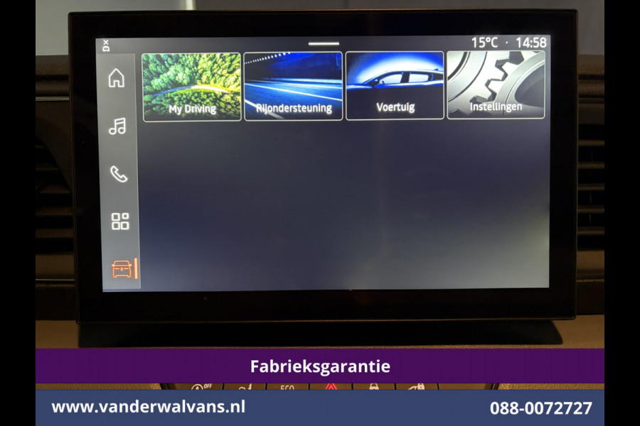 Renault Master 2.0 dCi 150pk L2H2 Fabrieksgarantie Euro6 Airco | 2x Zijdeur | 360 Graden Camera | LED | 2500kg Trekhaak | Apple Carplay Cruisecontrol, Android Auto, Parkeersensoren, Bijrijdersbank