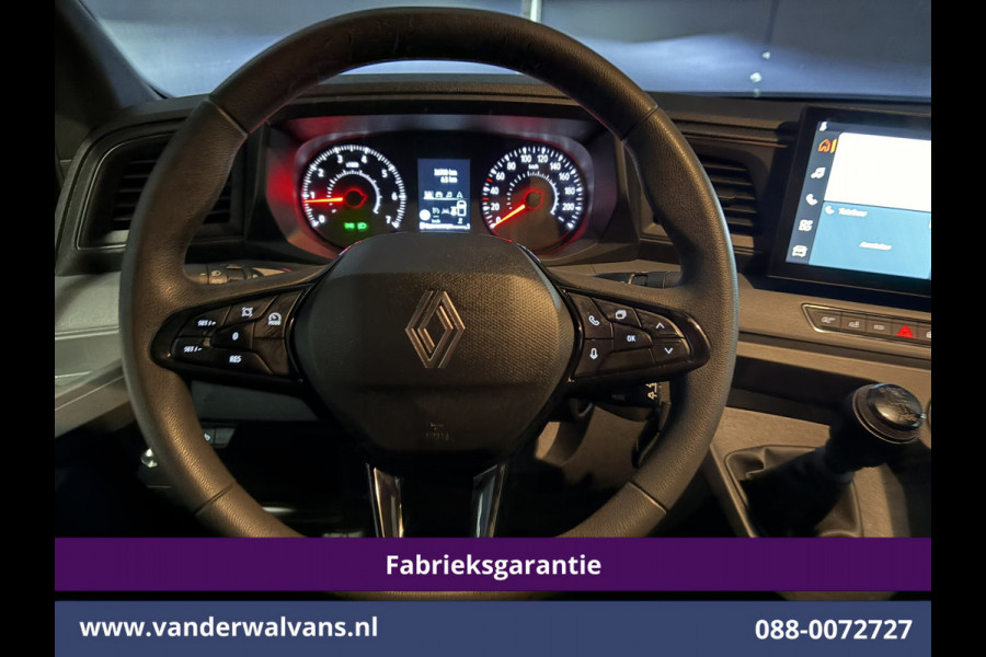 Renault Master 2.0 dCi 150pk L2H2 Fabrieksgarantie Euro6 Airco | 2x Zijdeur | 360 Graden Camera | LED | 2500kg Trekhaak | Apple Carplay Cruisecontrol, Android Auto, Parkeersensoren, Bijrijdersbank