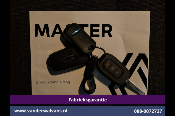 Renault Master 2.0 dCi 150pk L2H2 Fabrieksgarantie Euro6 Airco | 2x Zijdeur | 360 Graden Camera | LED | 2500kg Trekhaak | Apple Carplay Cruisecontrol, Android Auto, Parkeersensoren, Bijrijdersbank
