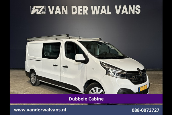 Renault Trafic 2.0 dCi 120pk L2H1 Dubbele Cabine Euro6 Airco | 5-Zits | Navigatie | Camera | LED | Imperiaal Trekhaak, Cruisecontrol, Parkeersensoren