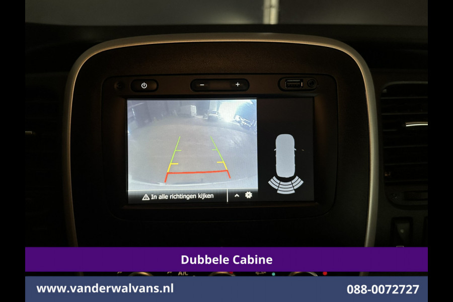 Renault Trafic 2.0 dCi 120pk L2H1 Dubbele Cabine Euro6 Airco | 5-Zits | Navigatie | Camera | LED | Imperiaal Trekhaak, Cruisecontrol, Parkeersensoren