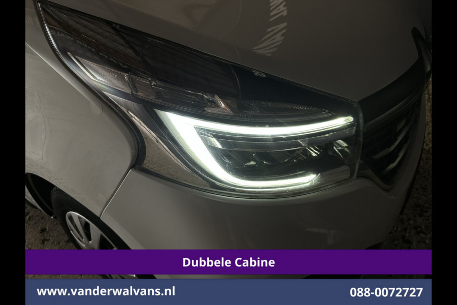 Renault Trafic 2.0 dCi 120pk L2H1 Dubbele Cabine Euro6 Airco | 5-Zits | Navigatie | Camera | LED | Imperiaal Trekhaak, Cruisecontrol, Parkeersensoren