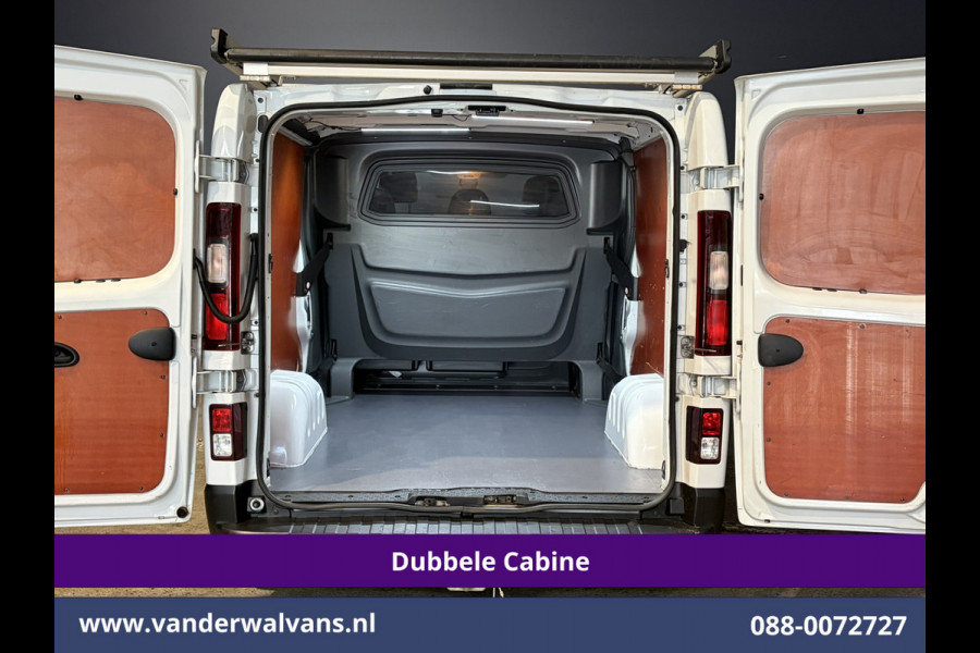 Renault Trafic 2.0 dCi 120pk L2H1 Dubbele Cabine Euro6 Airco | 5-Zits | Navigatie | Camera | LED | Imperiaal Trekhaak, Cruisecontrol, Parkeersensoren