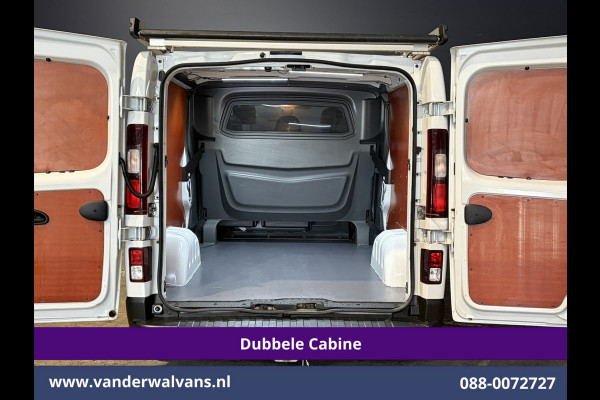 Renault Trafic 2.0 dCi 120pk L2H1 Dubbele Cabine Euro6 Airco | 5-Zits | Navigatie | Camera | LED | Imperiaal Trekhaak, Cruisecontrol, Parkeersensoren