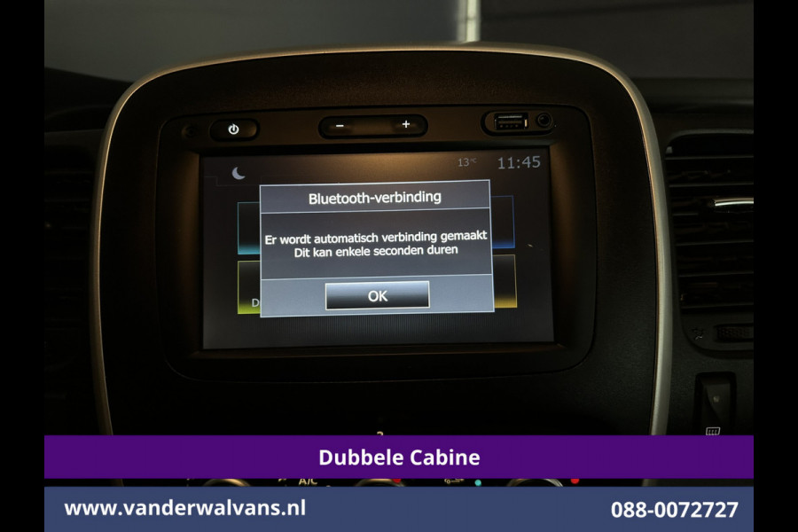 Renault Trafic 2.0 dCi 120pk L2H1 Dubbele Cabine Euro6 Airco | 5-Zits | Navigatie | Camera | LED | Imperiaal Trekhaak, Cruisecontrol, Parkeersensoren