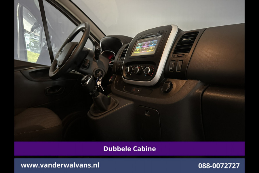 Renault Trafic 2.0 dCi 120pk L2H1 Dubbele Cabine Euro6 Airco | 5-Zits | Navigatie | Camera | LED | Imperiaal Trekhaak, Cruisecontrol, Parkeersensoren