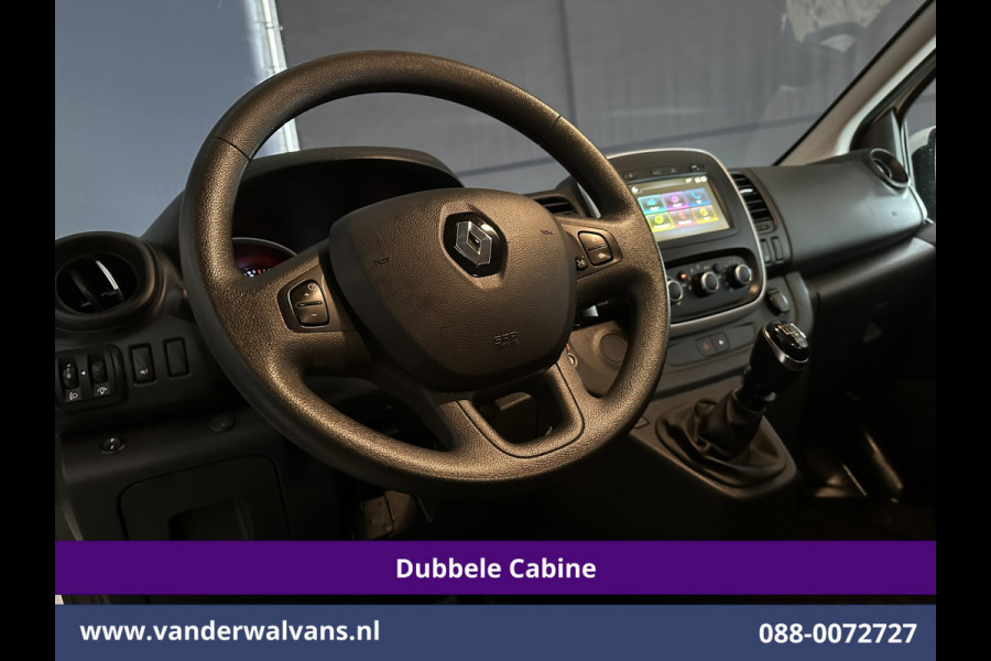Renault Trafic 2.0 dCi 120pk L2H1 Dubbele Cabine Euro6 Airco | 5-Zits | Navigatie | Camera | LED | Imperiaal Trekhaak, Cruisecontrol, Parkeersensoren