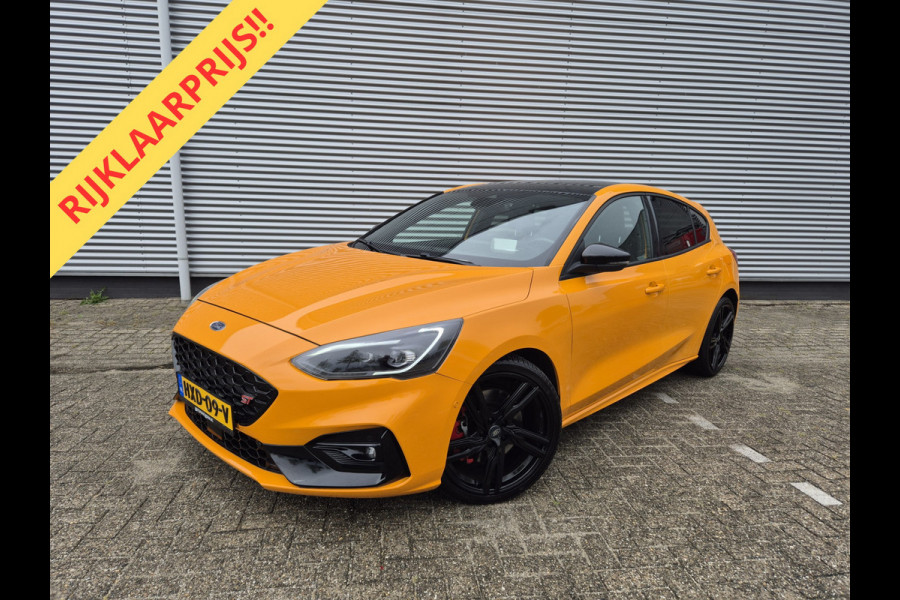 Ford Focus 2.3 EcoBoost ST-3 ,Panorama,Nav-Carplay-Head-Up,Stoel-stuur-voorruitverwarming,Park-control,