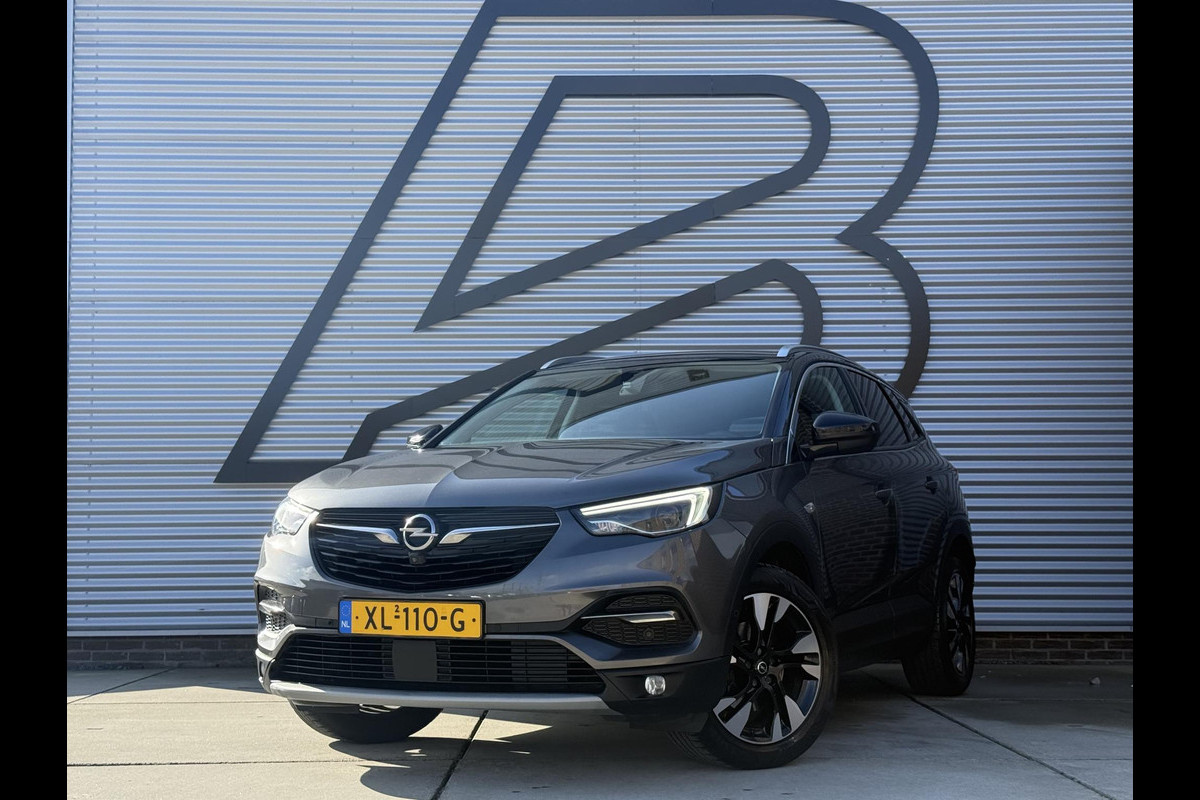 Opel Grandland X 1.2 Turbo Ultimate Navi|Camera|Carplay|Clima|Stoelverw V+A|Cruise|D-riem v.v in 2025|Trekhaak|N.A.P|APK tot 05-2027