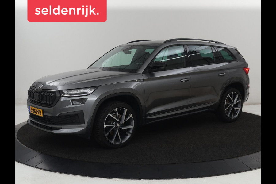 Škoda Kodiaq 1.5 TSI Sportline Business 7 Persoons | Stoelverwarming | Adaptive cruise | Alcantara | Matrix LED | Carplay | Keyless | Camera | Virtual Cockpit | Side Assist | Sfeerverlichting | Navigatie