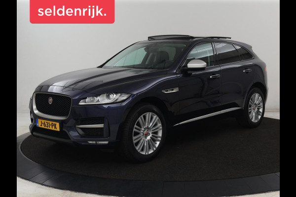 Jaguar F-Pace 2.0 R-Sport AWD 25t | Panoramadak | Leder | Stoelverwarming | Bi-Xenon | Camera | Navigatie | 20'' | Meridian Surround | Bluetooth | Cruise control | Parkeerhulp | Climate control