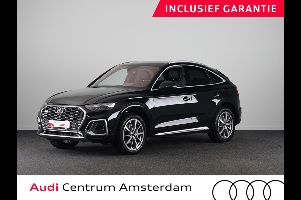 Audi Q5 Sportback 50 TFSI e S Line 299pk | Navigatie | Adaptieve cruise controle | Trekhaak | 20 inch Audi Sport velgen | Parkeercamera | S-line interieur
