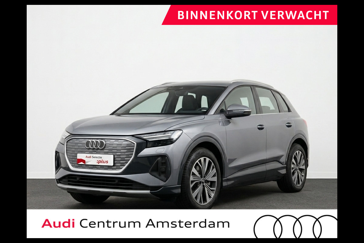 Audi Q4 e-tron 40 Launch edition Advanced 77 kWh 204pk | SOH 96,17% |Navigatie | Verwarmbare voorstoelen | 19 inch Lichtmetalen velgen | Parkeersensoren voor en achter