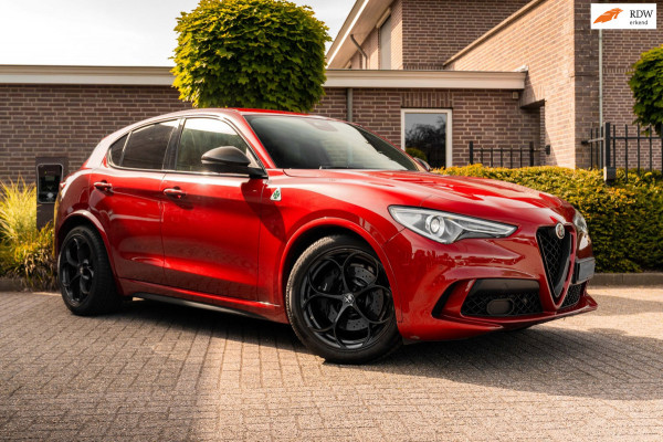 Alfa Romeo Stelvio 2.9 V6 AWD Quadrifoglio 510 PK ACC H&K Carbon Keyless Stoel/Stuurverw. Camera 20''