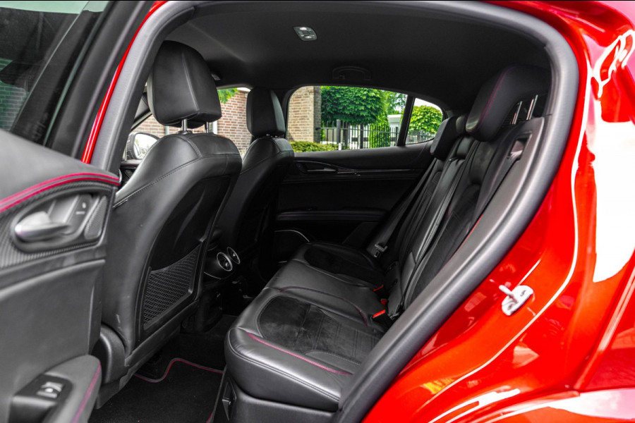 Alfa Romeo Stelvio 2.9 V6 AWD Quadrifoglio 510 PK ACC H&K Carbon Keyless Stoel/Stuurverw. Camera 20''