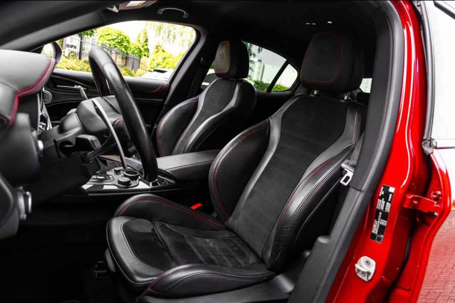 Alfa Romeo Stelvio 2.9 V6 AWD Quadrifoglio 510 PK ACC H&K Carbon Keyless Stoel/Stuurverw. Camera 20''