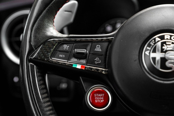 Alfa Romeo Stelvio 2.9 V6 AWD Quadrifoglio 510 PK ACC H&K Carbon Keyless Stoel/Stuurverw. Camera 20''