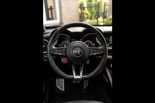 Alfa Romeo Stelvio 2.9 V6 AWD Quadrifoglio 510 PK ACC H&K Carbon Keyless Stoel/Stuurverw. Camera 20''