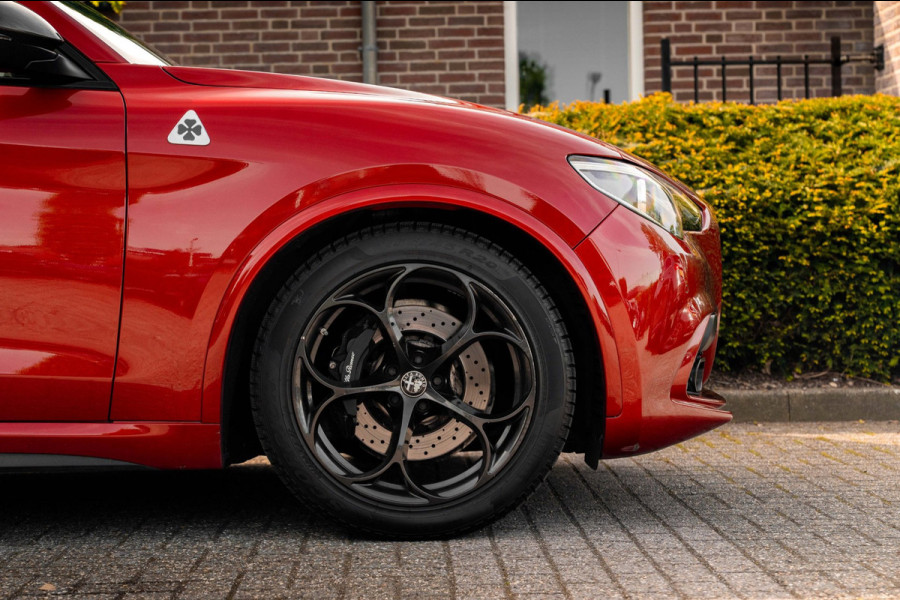 Alfa Romeo Stelvio 2.9 V6 AWD Quadrifoglio 510 PK ACC H&K Carbon Keyless Stoel/Stuurverw. Camera 20''