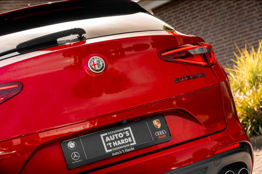 Alfa Romeo Stelvio 2.9 V6 AWD Quadrifoglio 510 PK ACC H&K Carbon Keyless Stoel/Stuurverw. Camera 20''