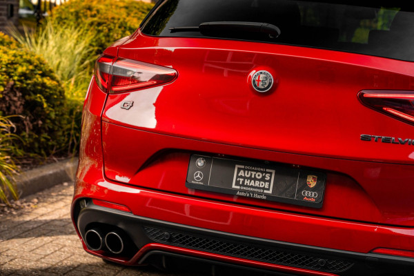 Alfa Romeo Stelvio 2.9 V6 AWD Quadrifoglio 510 PK ACC H&K Carbon Keyless Stoel/Stuurverw. Camera 20''