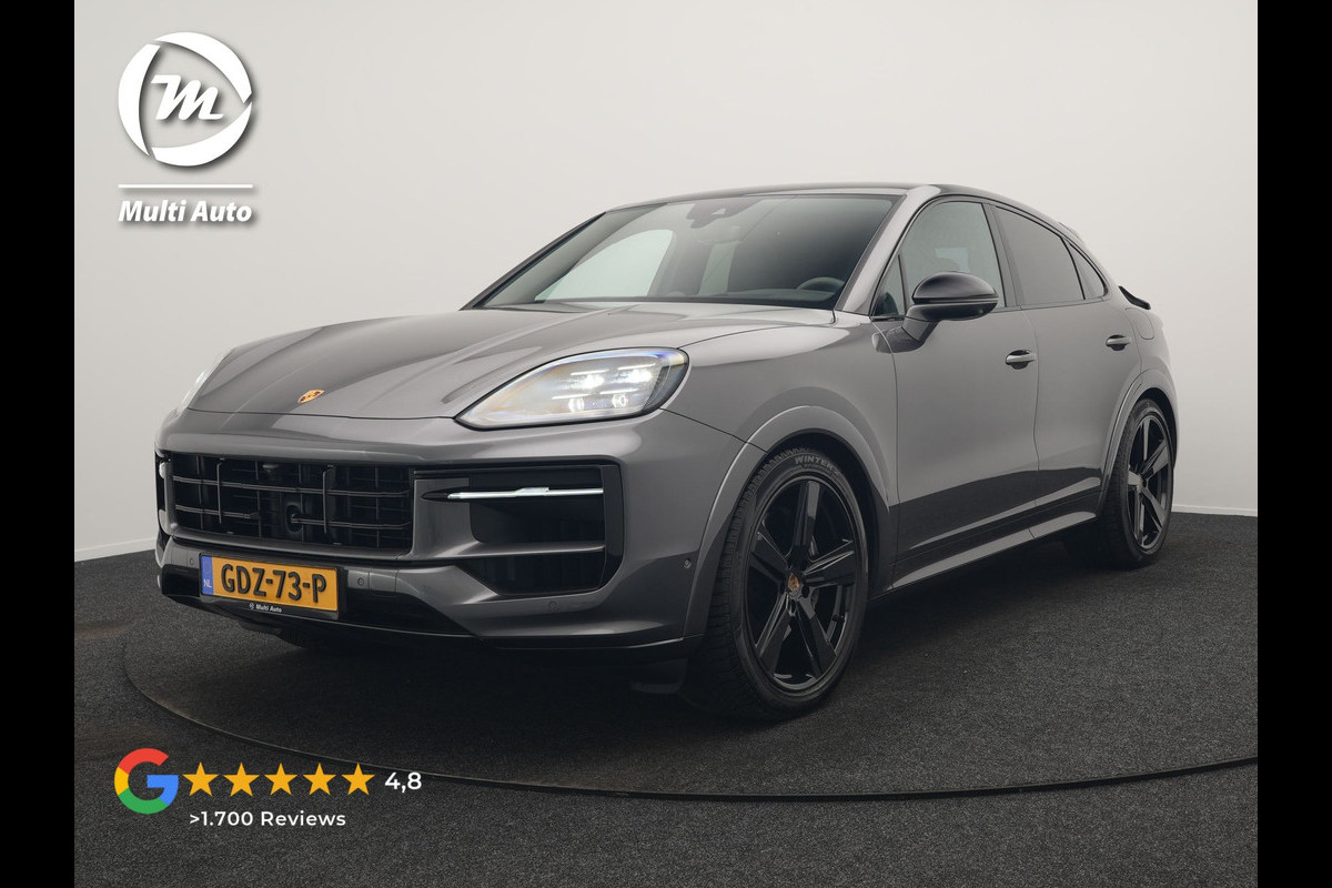 Porsche Cayenne Coupé 3.0 E-Hybrid PHEV | MY 2024 Facelift | | Trekhaak Af Fabriek | Panodak | Luchtvering | Sportuitlaat | PDLS+ | Sport Chrono | InnoDrive Adaptive Cruise | SportDesign | Head up | Soft Close | 22"L.M | 360 Camera | Plug In Hybrid |